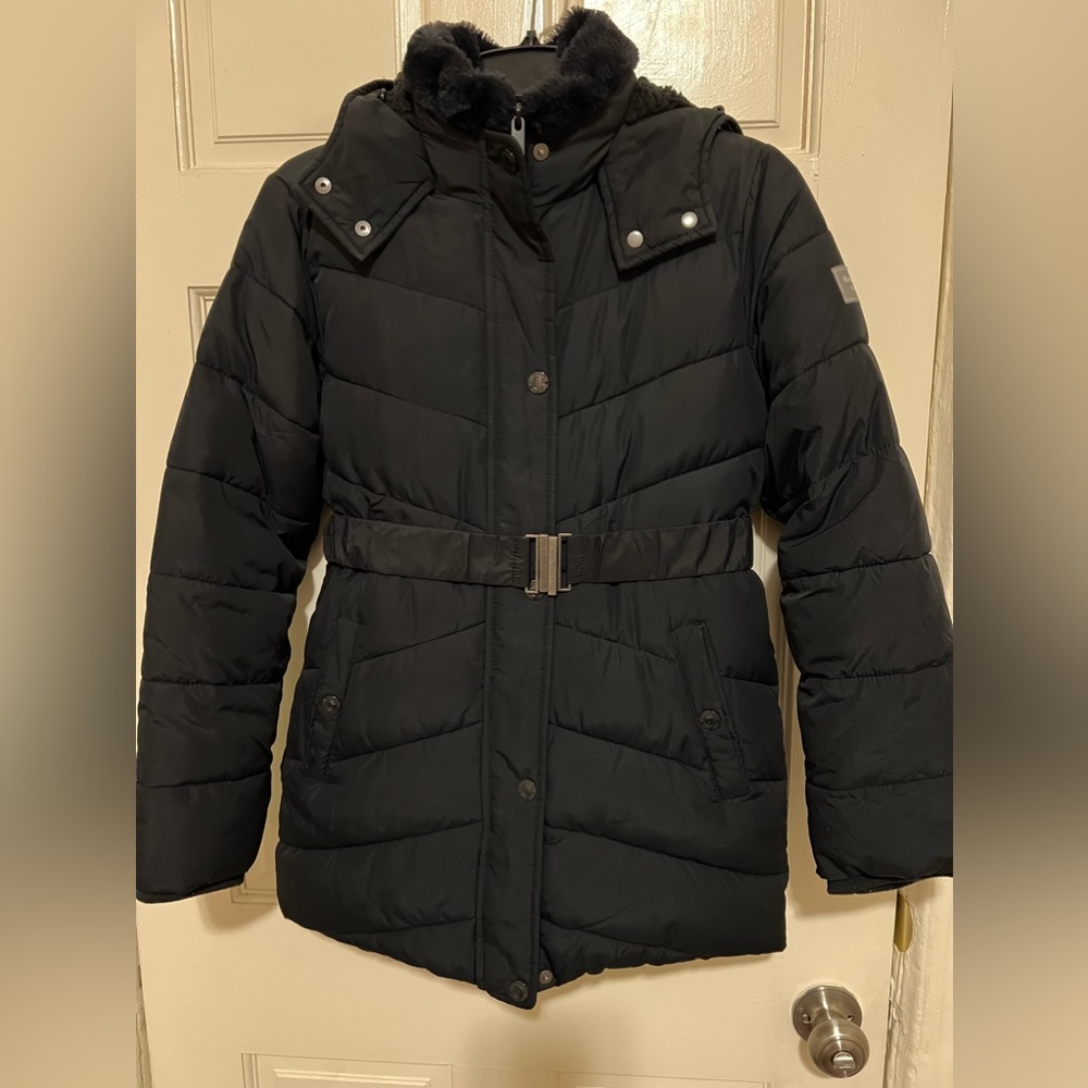 Abercrombie Kids Black Winter Coat in a size 11/12.